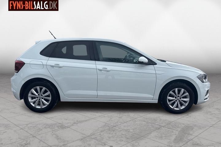 Hvid VW Polo fra 2020