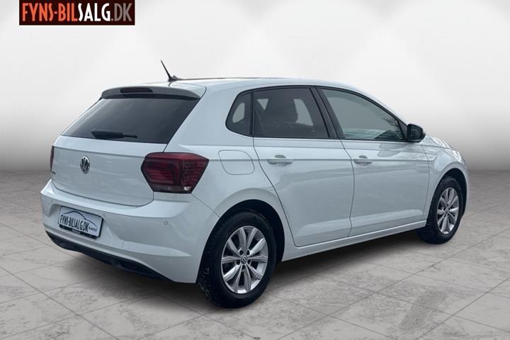 Hvid VW Polo fra 2020