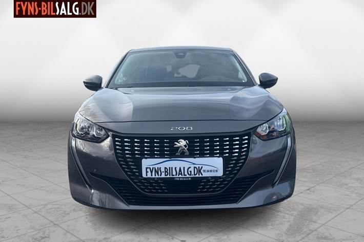 Sort Peugeot 208 fra 2021