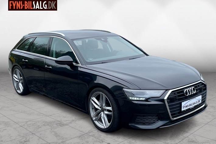 Sort Audi A6 fra 2019