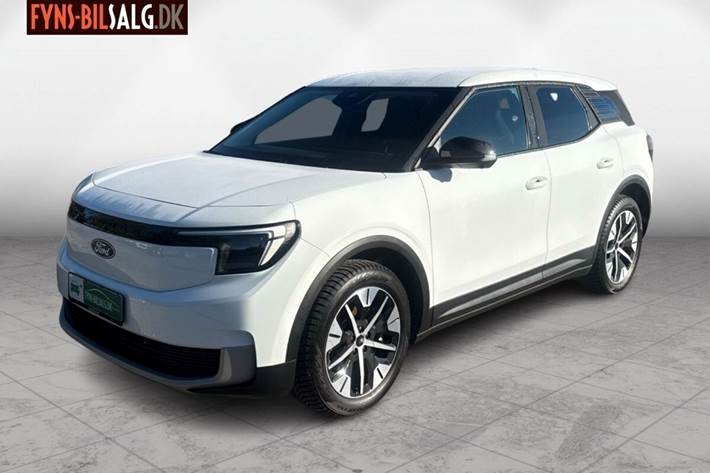 Hvid Ford Explorer fra 2024 set udefra