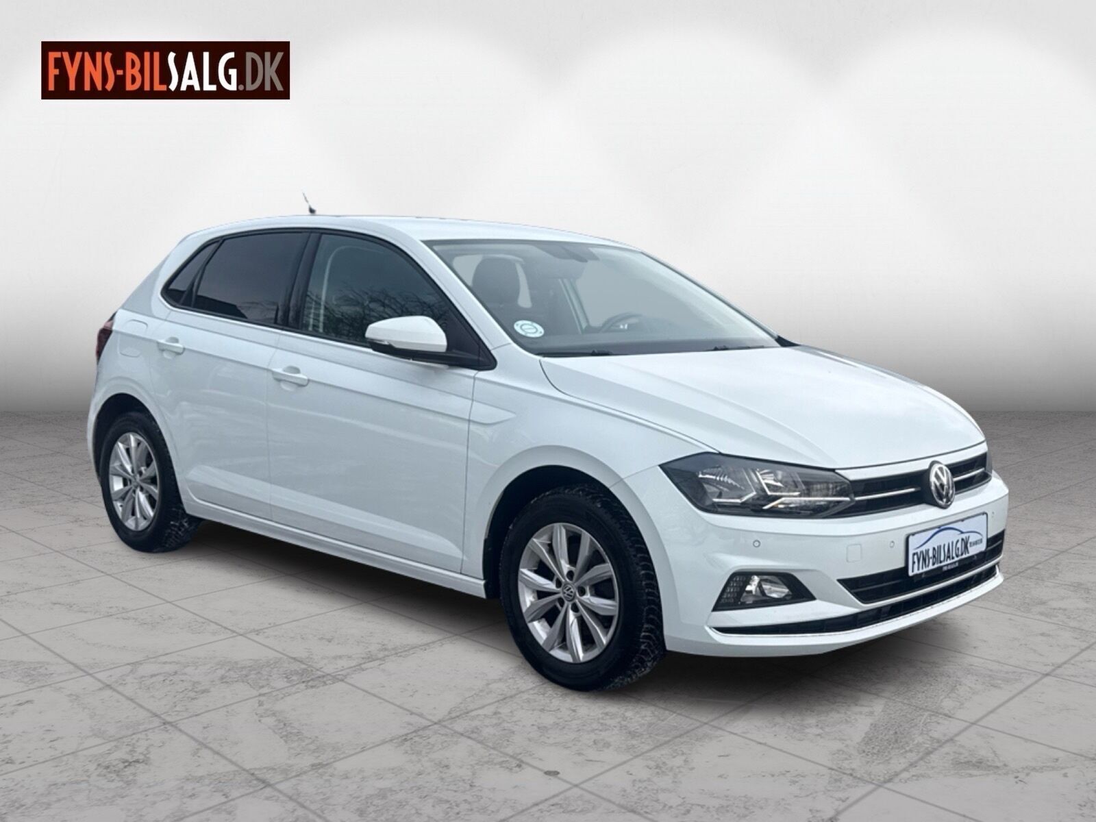 Hvid VW Polo fra 2020