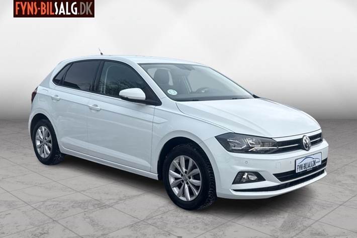 Hvid VW Polo fra 2020