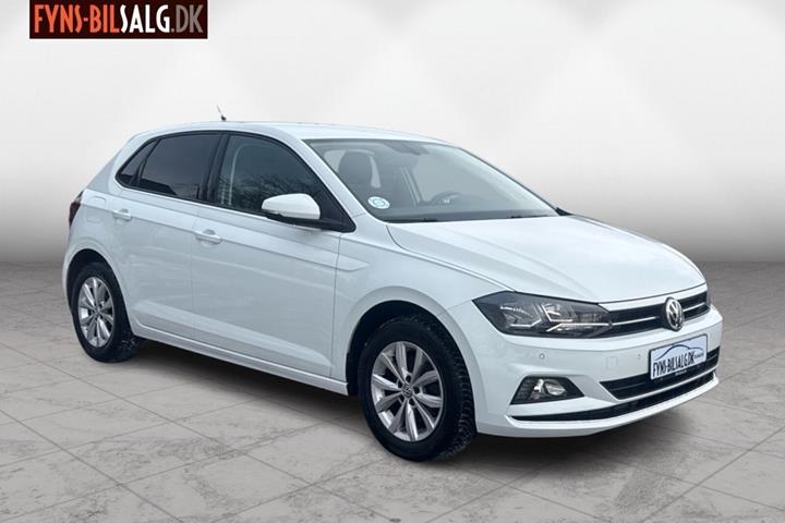 Hvid VW Polo fra 2020