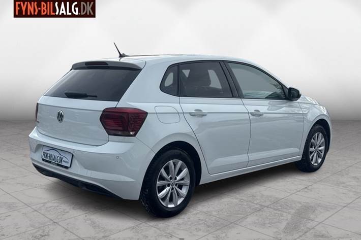 Hvid VW Polo fra 2020