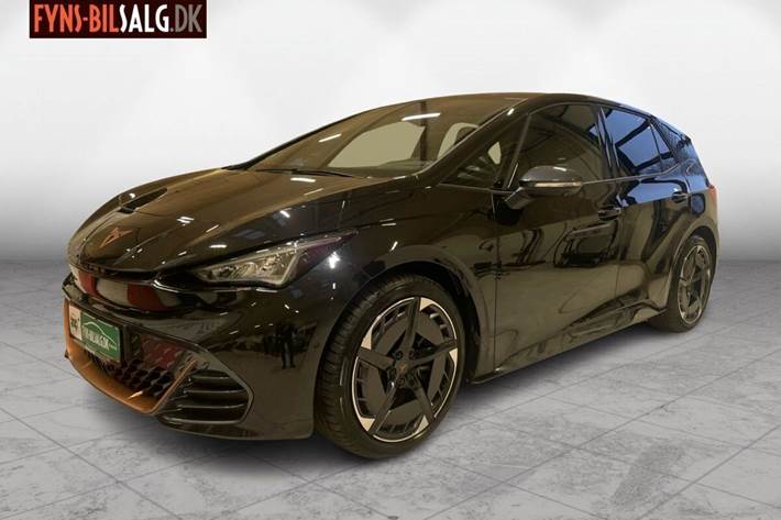 Sort Cupra Born fra 2024 set udefra