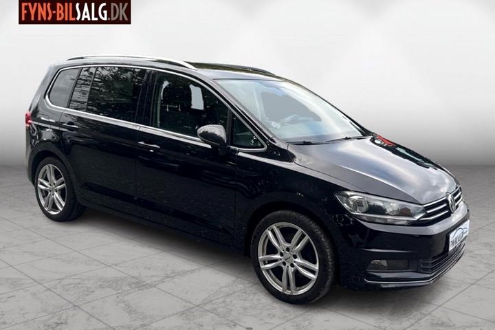 Sort VW Touran fra 2018