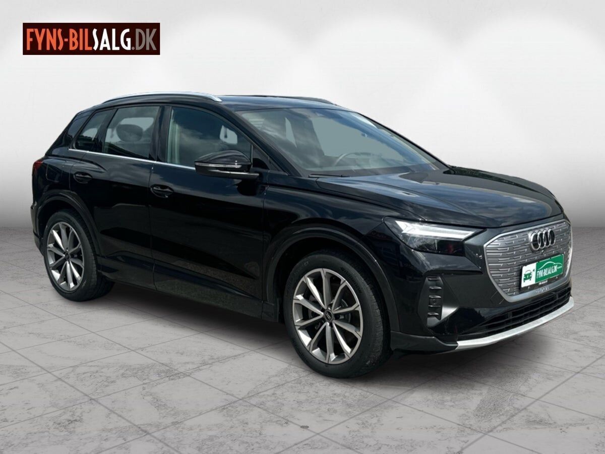 Sort Audi Q4 fra 2024
