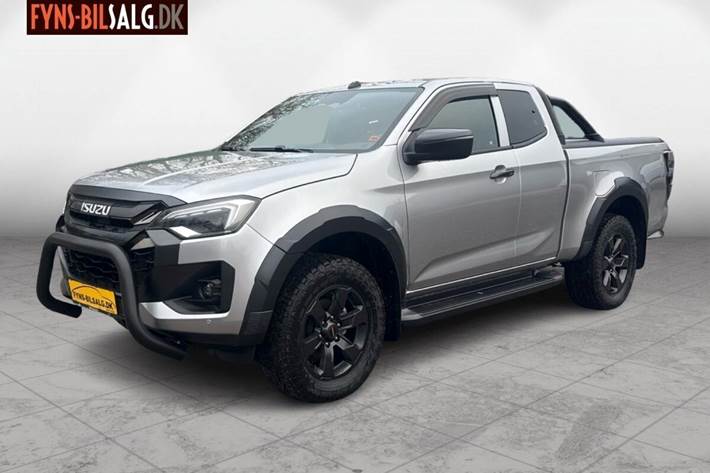 Sølv Isuzu D-Max fra 2026 set udefra