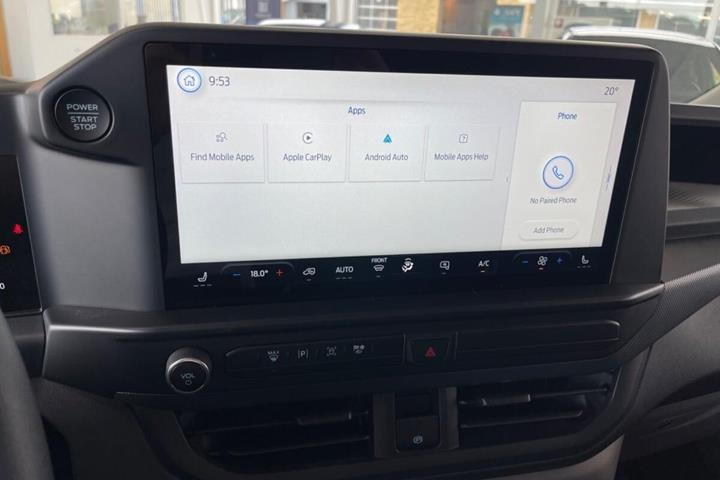 Hvid Ford Transit Custom fra 2024