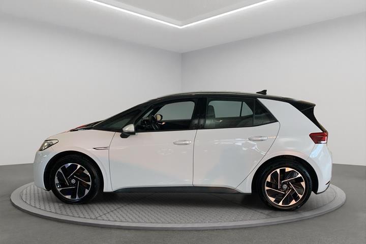 Hvid VW ID.3 fra 2021