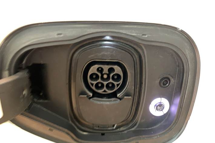 Hvid Ford Mustang Mach-E fra 2021