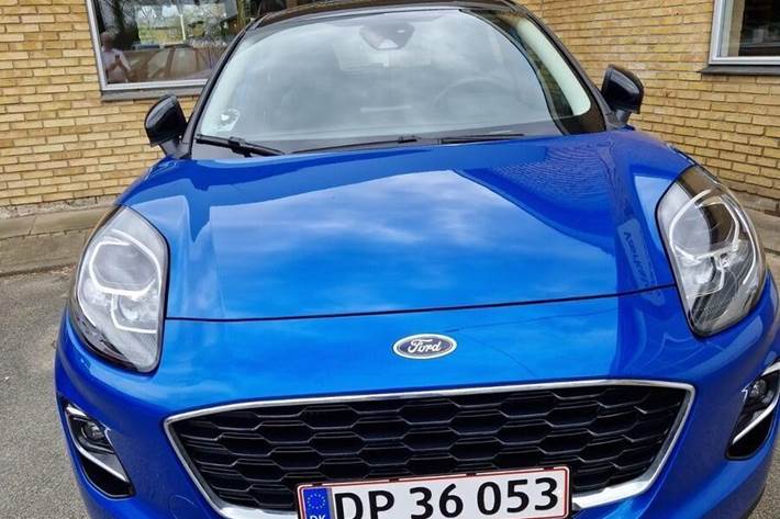 Blå Ford Puma fra 2022