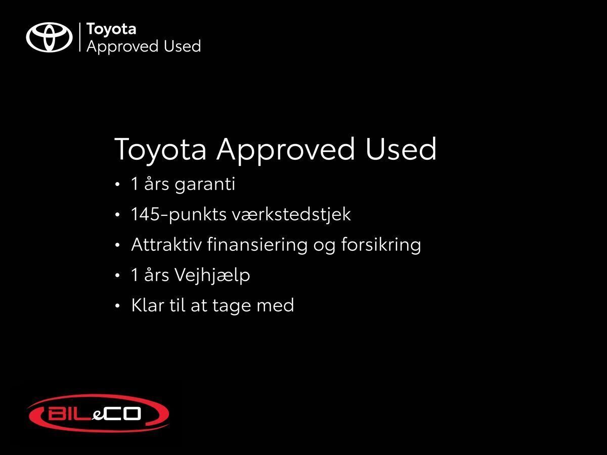 Hvid Toyota Yaris fra 2022