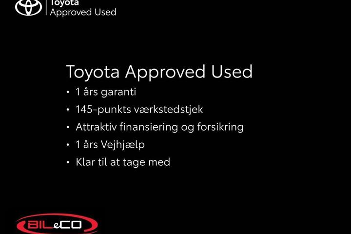 Hvid Toyota Yaris fra 2022