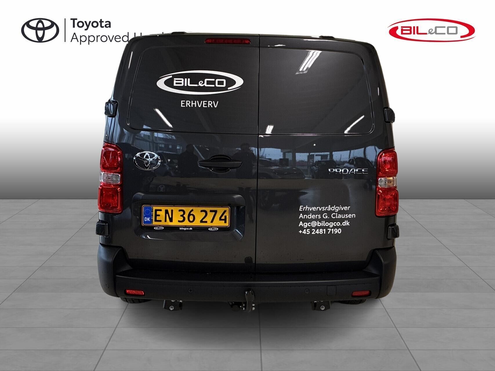 Grå Toyota ProAce fra 2026