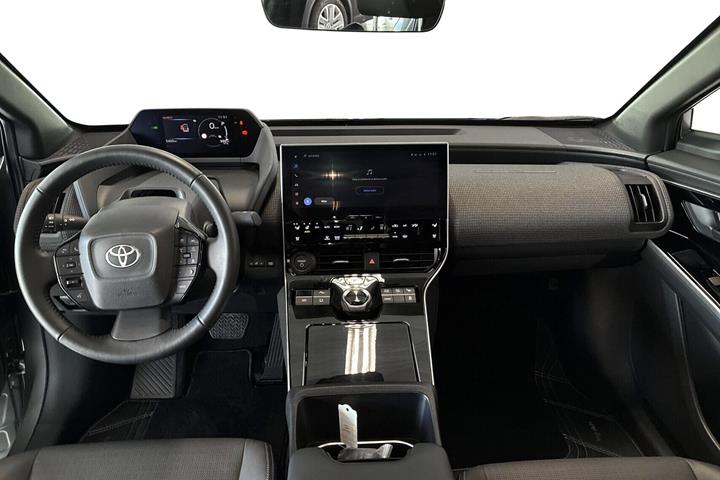 Grå Toyota BZ4X fra 2025