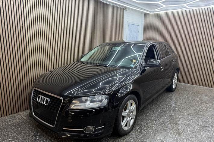 Sort Audi A3 fra 2011