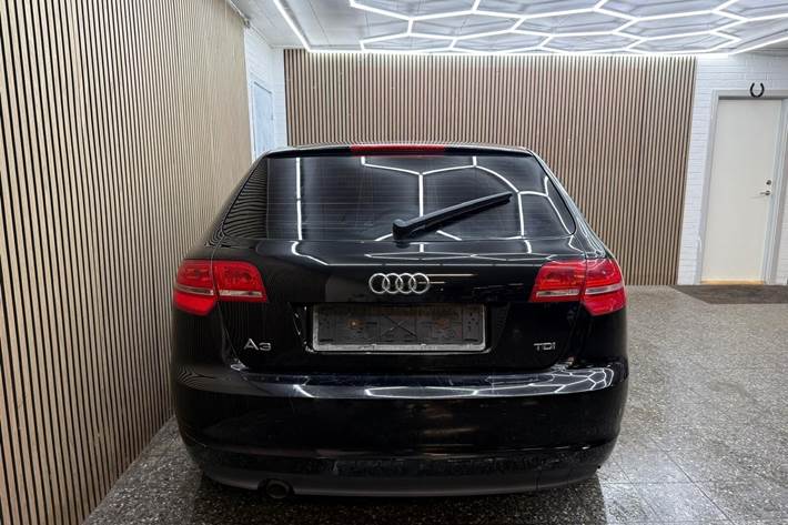 Sort Audi A3 fra 2011