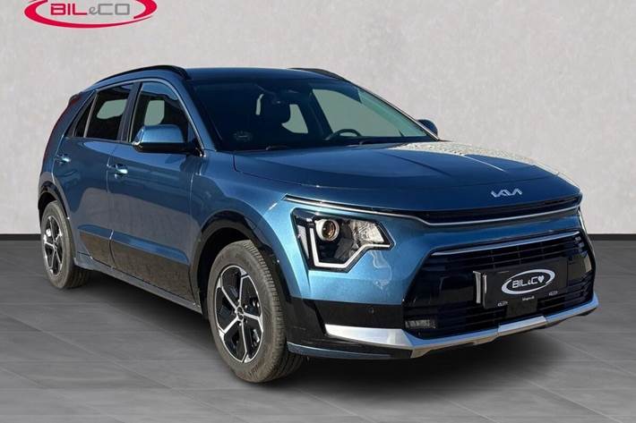Blå Kia Niro fra 2022