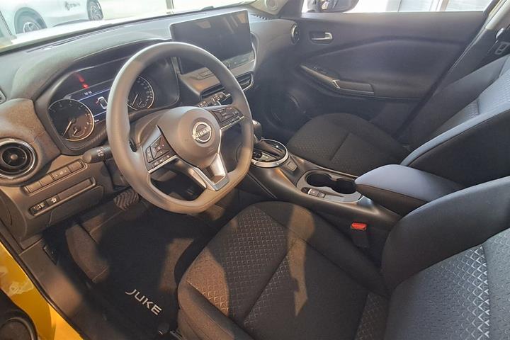 Gul Nissan Juke fra 2026