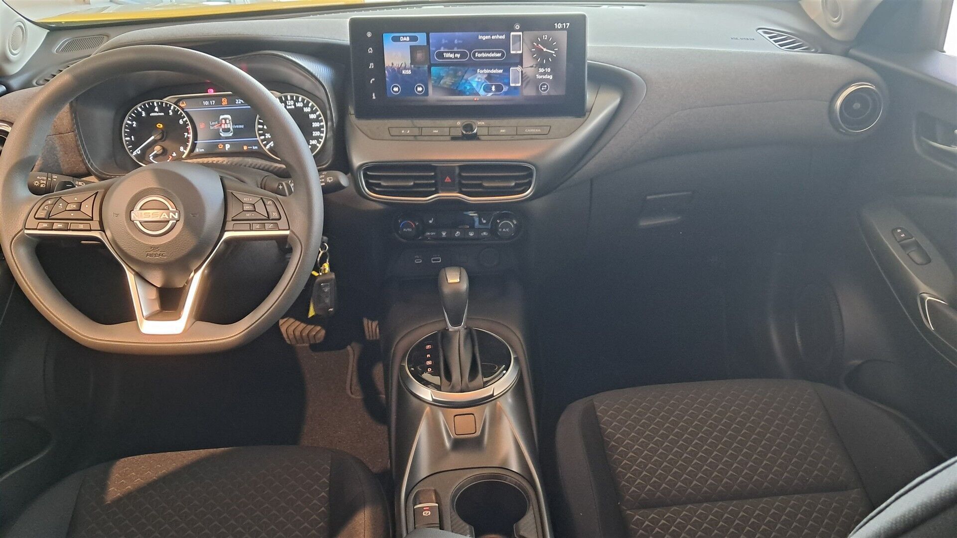 Gul Nissan Juke fra 2026