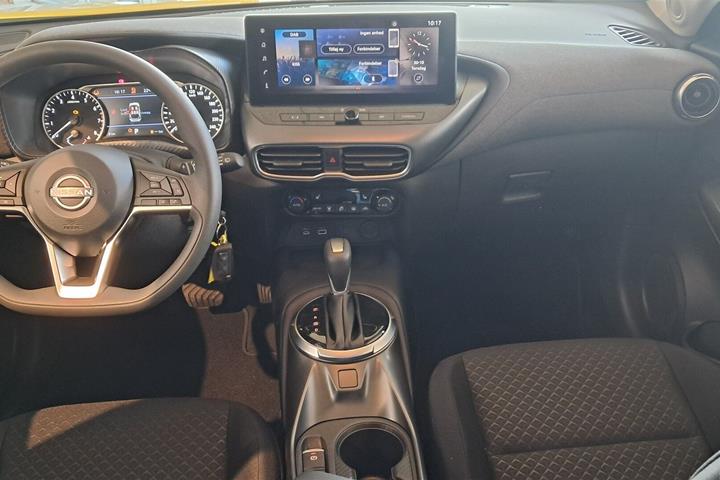 Gul Nissan Juke fra 2026