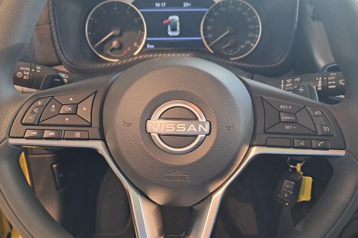 Gul Nissan Juke fra 2026