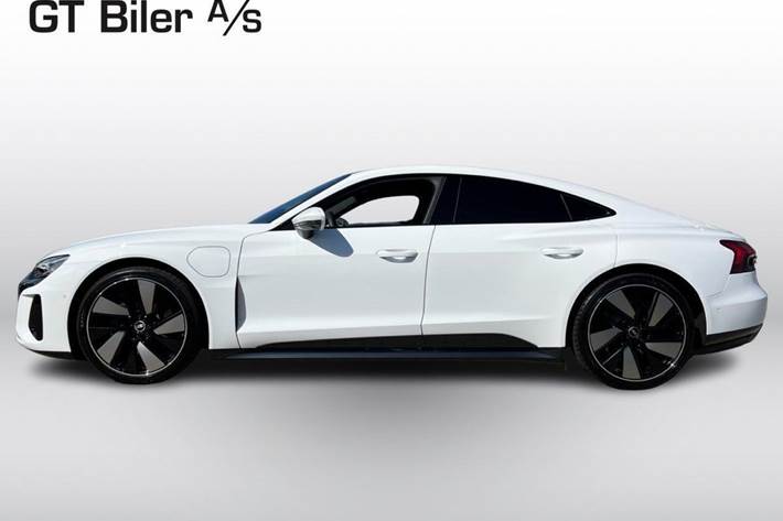 Hvid Audi e-tron GT fra 2021