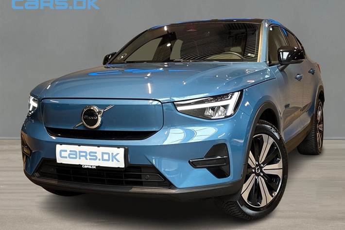 Blå Volvo C40 fra 2023