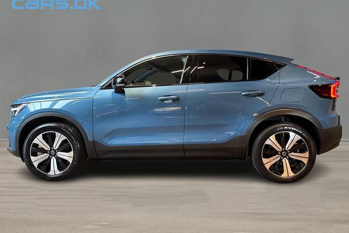 Blå Volvo C40 fra 2023