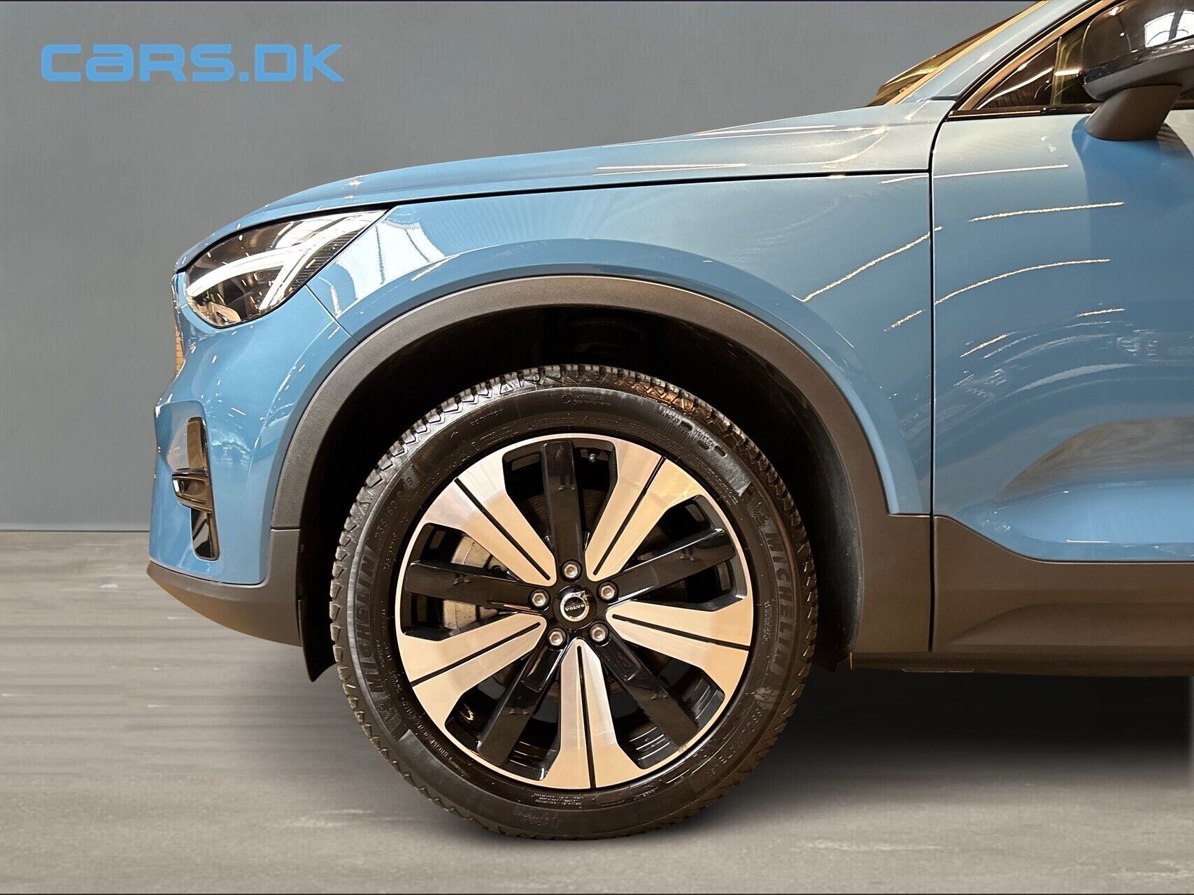 Blå Volvo C40 fra 2023