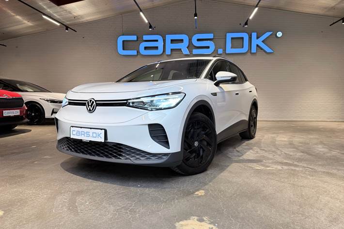 Hvid VW ID.4 fra 2022 set udefra