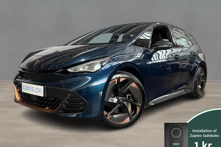 Blå Cupra Born fra 2023