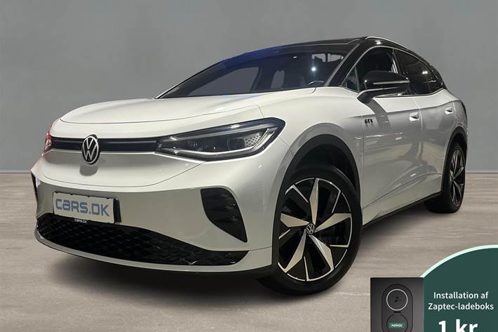 Hvid VW ID.4 fra 2023 set udefra