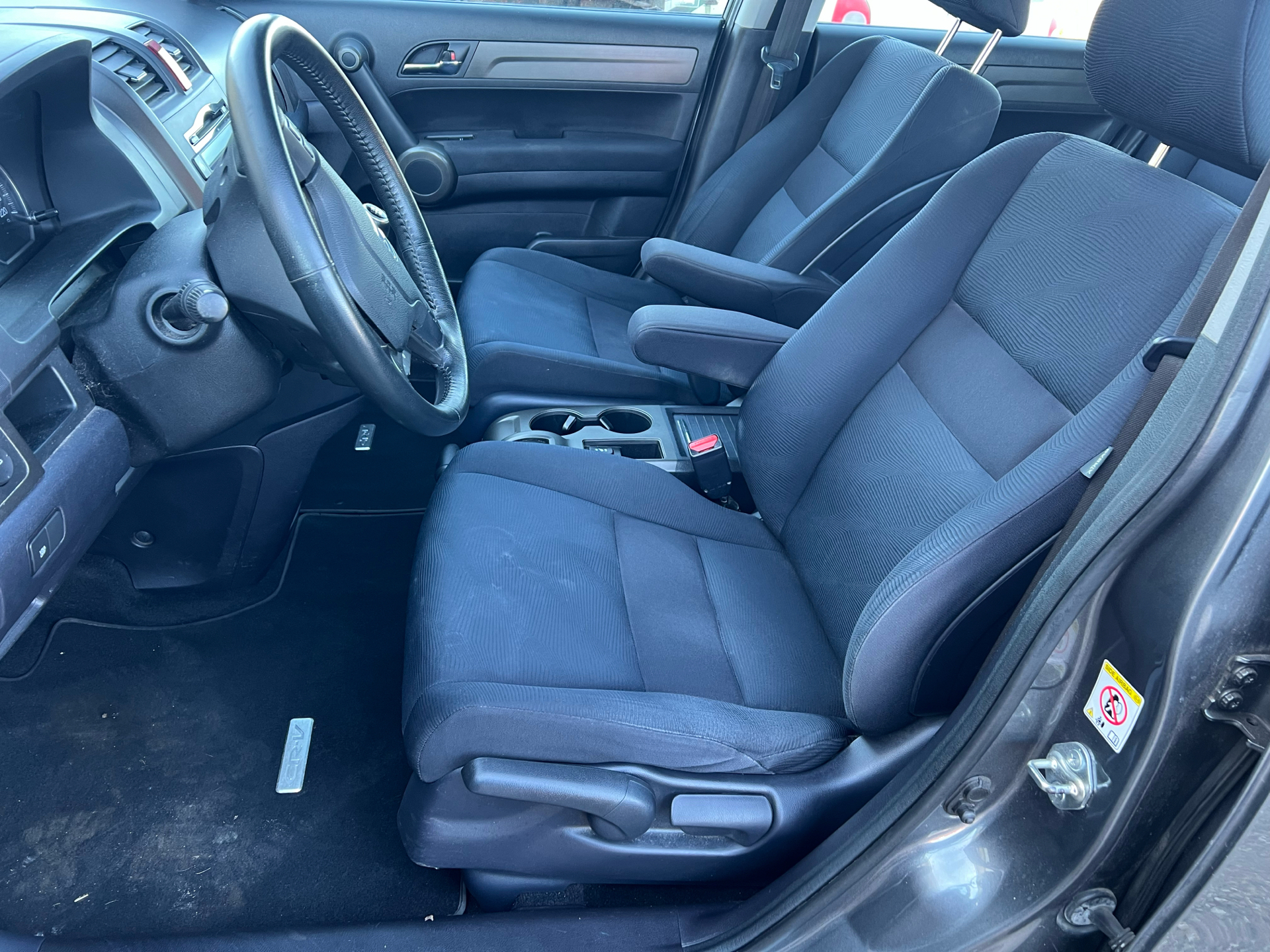 Grå Honda CR-V fra 2010