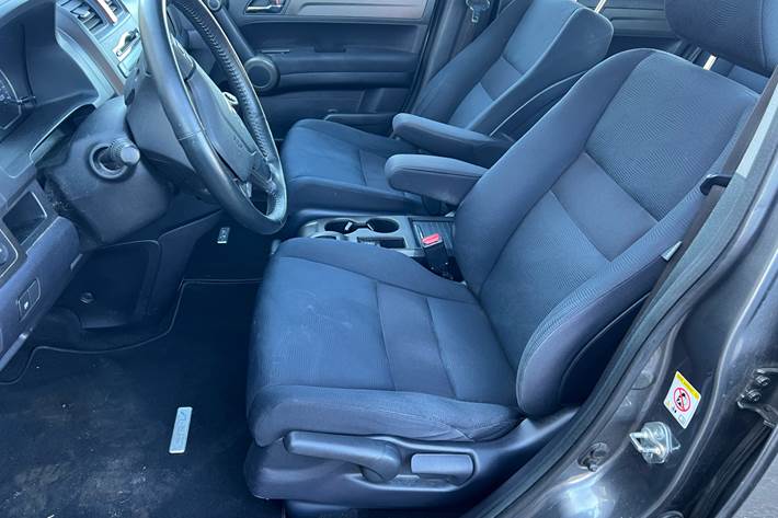 Grå Honda CR-V fra 2010