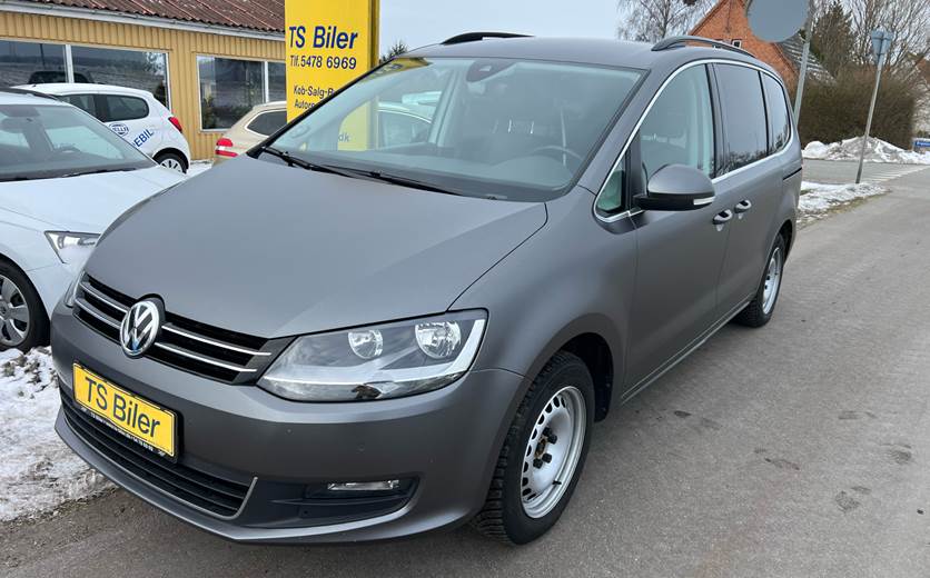 VW Sharan 2,0 TDI BMT SCR Comfortline Plus DSG 150HK 6g Aut.