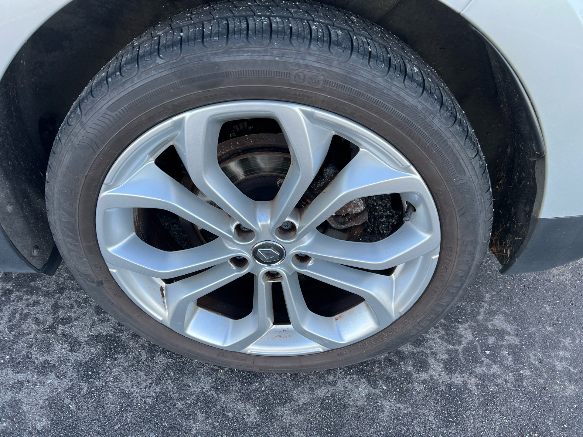 Sølv Renault Grand Scénic fra 2018