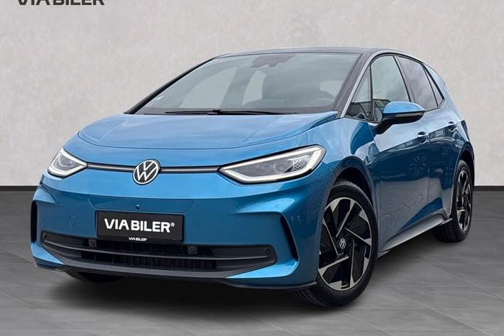 Blå VW ID.3 fra 2024