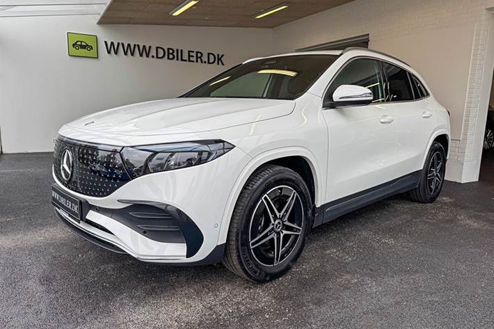 Hvid Mercedes EQA 250+ fra 2024