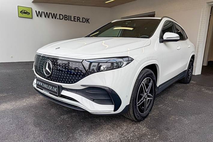Hvid Mercedes EQA 250+ fra 2024
