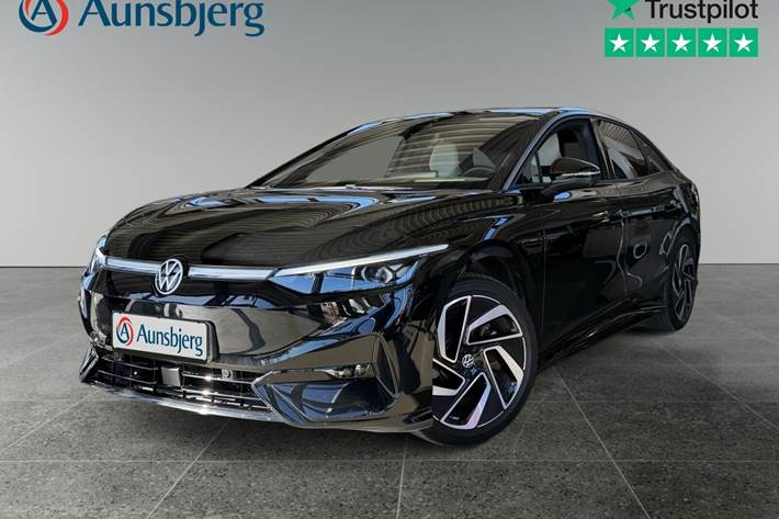 Sort VW ID.7 fra 2024 set udefra