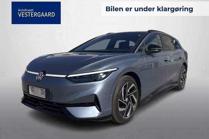 Blå VW ID.7 fra 2025