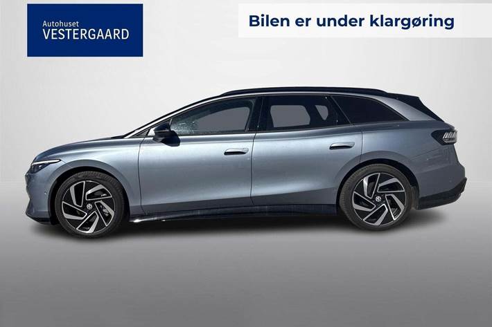 Blå VW ID.7 fra 2025