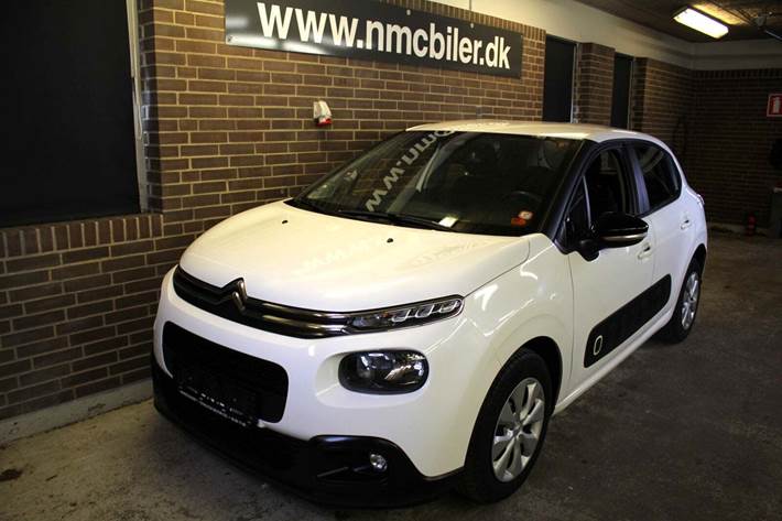 Hvid Citroën C3 fra 2017