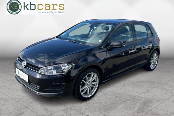 Sort VW Golf VII fra 2015