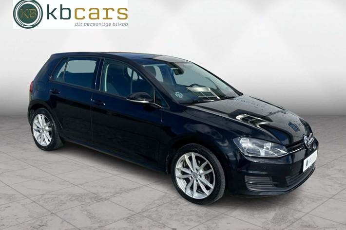 Sort VW Golf VII fra 2015