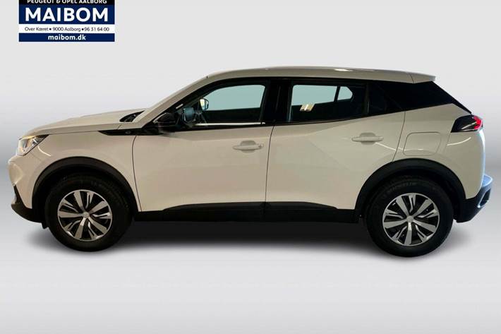 Hvid Peugeot e-2008 fra 2022