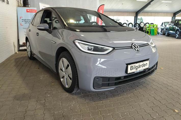 Grå VW ID.3 fra 2022